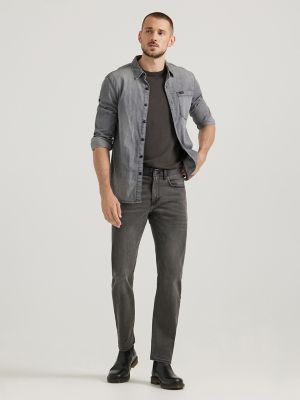 lee men's modern series extreme motion slim straight leg jean
