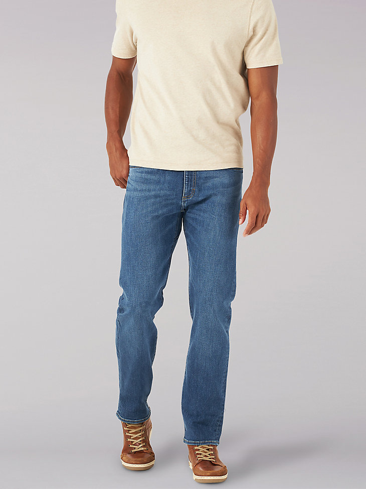 Men's Extreme Motion Slim Straight Leg Jean in Russ main view