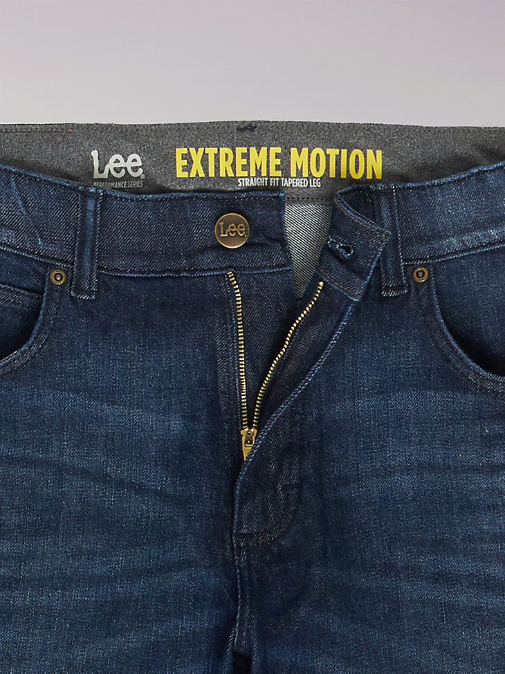 Men's Extreme Motion 4-Way Stretch Straight Tapered Jean in Counter Punch alternative view 6