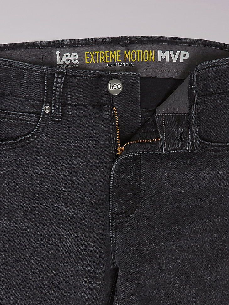 Men's Extreme Motion MVP Slim Fit Tapered Jean in Forge alternative view 5
