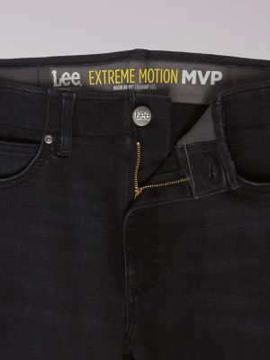 Men's Extreme Motion MVP Regular Straight Jean in Vintage Black