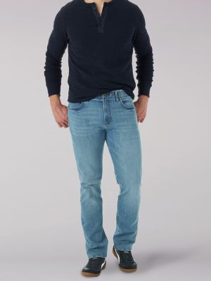 ◆LEE◆ Big Twitch Man to Man Light Gray Men's Extreme Motion MVP Regular Straight Jean | Men | Lee®