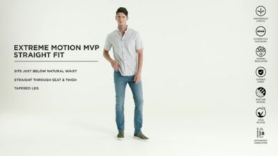 Men's Extreme Motion MVP Relaxed Straight Jean in Knox