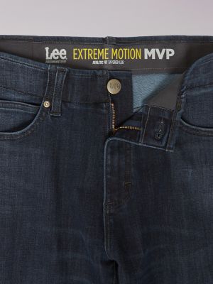 Men's Extreme Motion MVP Athletic Tapered Leg Jean in Executive