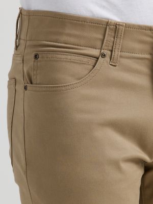 Men's Extreme Motion MVP Straight Fit Twill Pant in Oscar Khaki alternative view 5