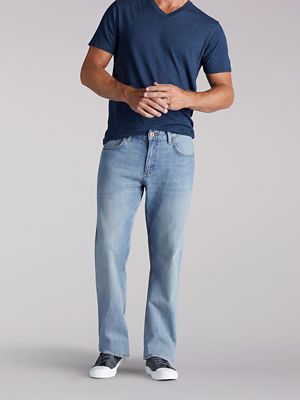 lee relaxed bootcut jeans mens