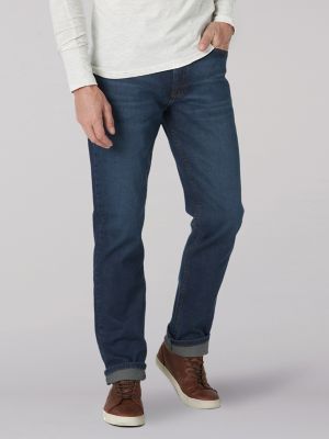 Men's Legendary Athletic Tapered Jean in Neptune