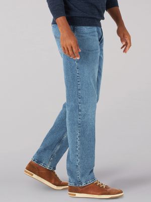 Mens Legendary Relaxed Straight Jean:True Blue:33:34 alternative view 2