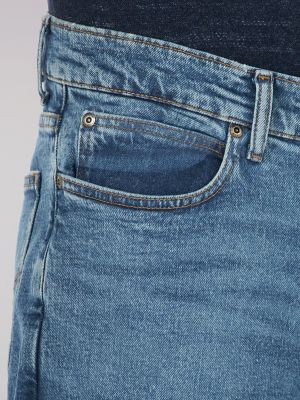 Mens Legendary Relaxed Straight Jean:True Blue:33:34 alternative view 4
