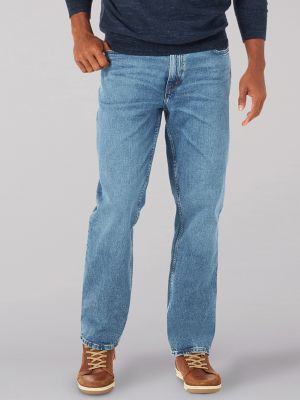 Mens Legendary Relaxed Straight Jean:True Blue:33:34 main view