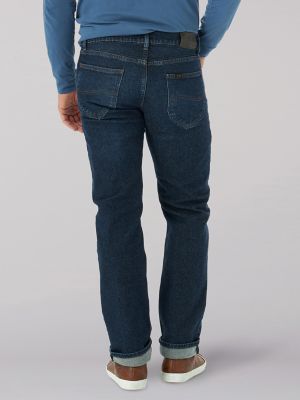 Men’s Regular Fit Straight Leg Jeans in Patriot