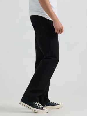 Relaxed Fit Straight Leg Jean:Double Black:34:34 alternative view 3
