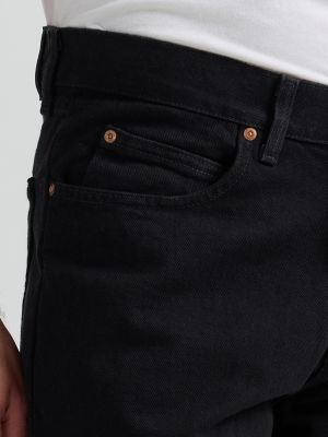 Relaxed Fit Straight Leg Jean:Double Black:34:34 alternative view 5