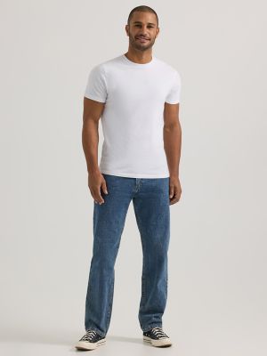 Lee Jeans: Men's 2055549 Worn Light Relaxed Fit Straight Leg Jeans