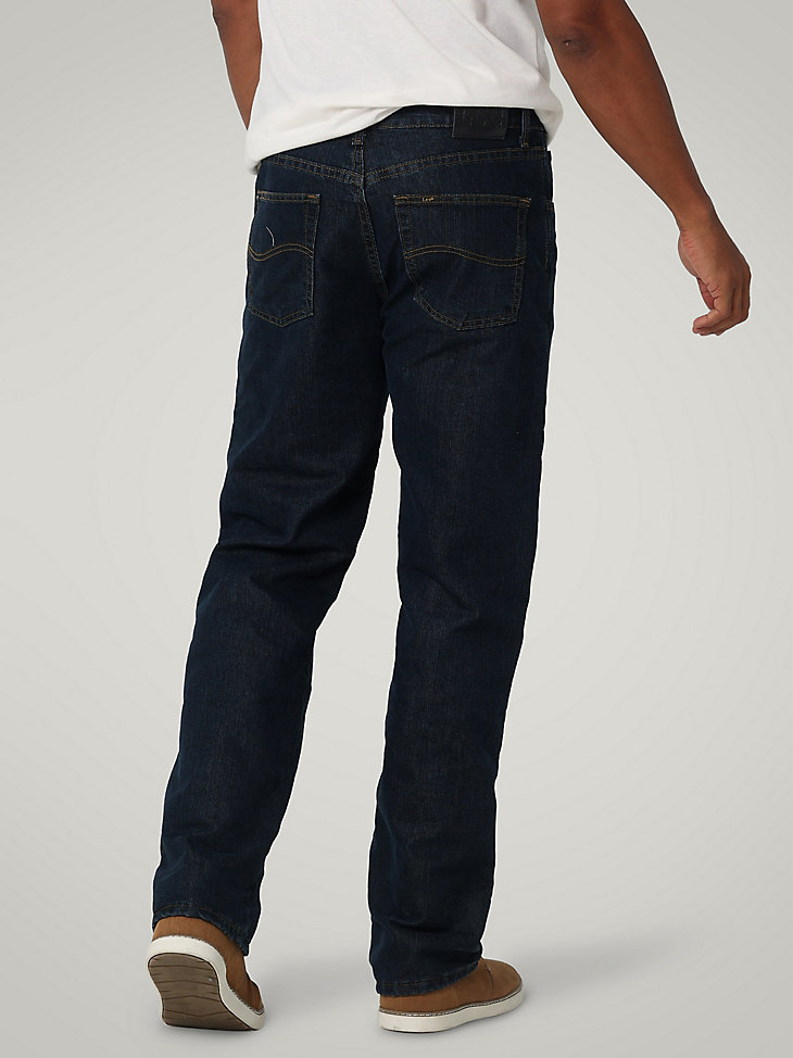 Flannel Straight Leg Relaxed Fit Jeans | Mens Pants | Lee®