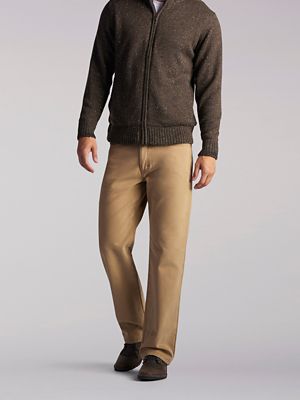 fleece lined straight leg pants