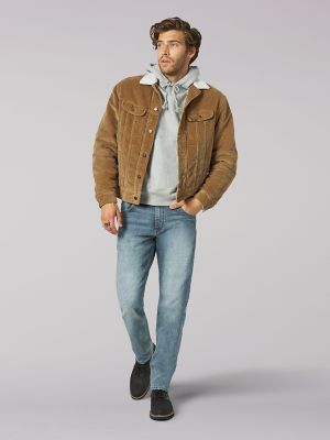 Vintage Modern Sherpa Lined Corduroy Jacket 