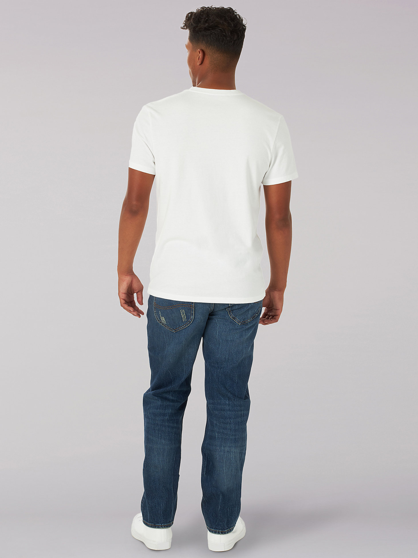 Men's Heritage Storm Rider Graphic Tee in Solid White alternative view 1