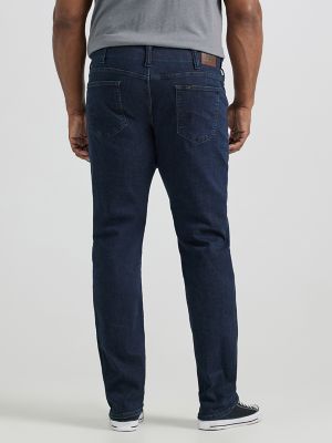 Athletic tapered outlet jeans