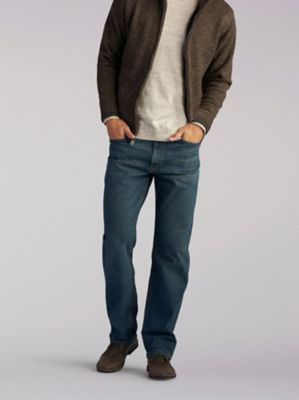 men's lee premium select relaxed straight leg jeans