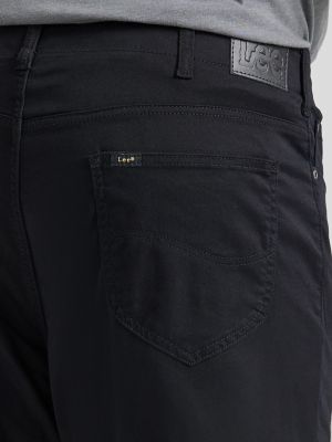 Men's Extreme Motion MVP Straight Fit Tapered Jean (Big & Tall) in Black alternative view 4