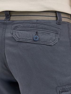 Men's Legendary Wyoming Cargo Short in Black Stokes