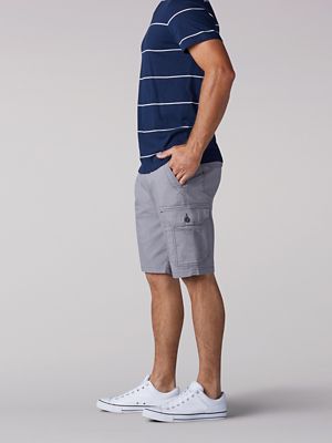 Men's Extreme Motion Swope Cargo Short in Silver alternative view 2