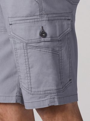 Men's Extreme Motion Swope Cargo Short in Silver alternative view 3