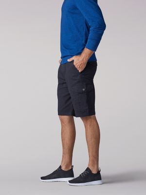 Men's Extreme Motion Swope Cargo Short in Black alternative view 2