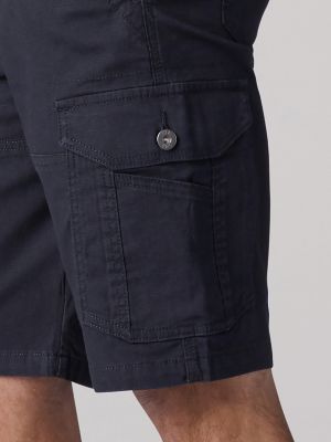 Men's Extreme Motion Swope Cargo Short in Black alternative view 3