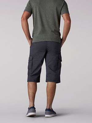 Men’s SUR Belted Cargo Shorts in Anthracite