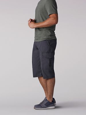 Men’s SUR Belted Cargo Shorts in Anthracite