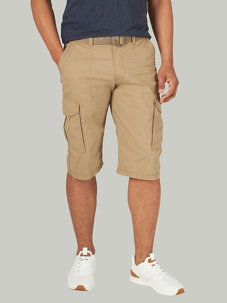 Men’s SUR Belted Cargo Shorts in Nomad main view