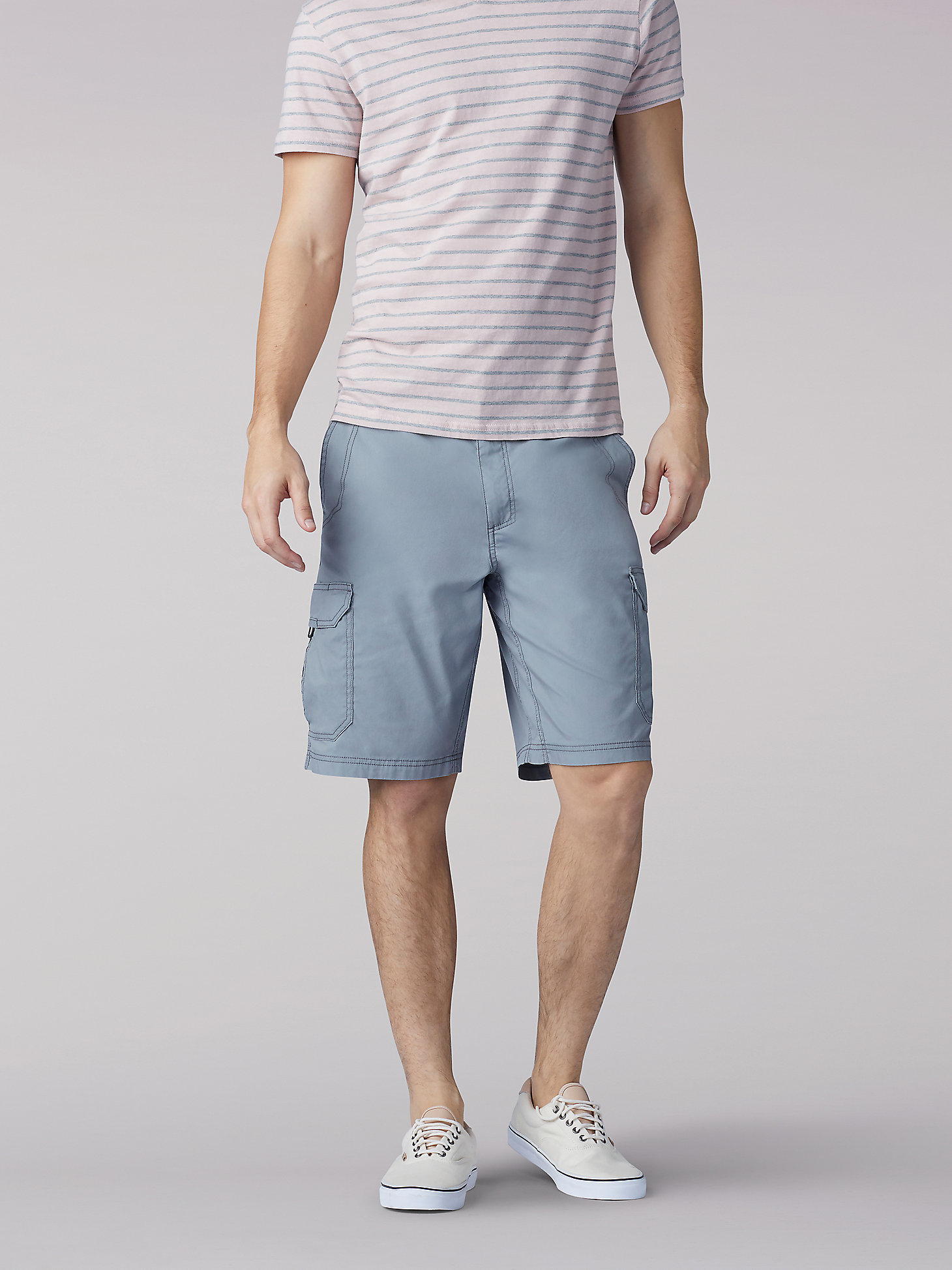 Men’s Extreme Motion Crossroads Shorts in Storm Grey main view