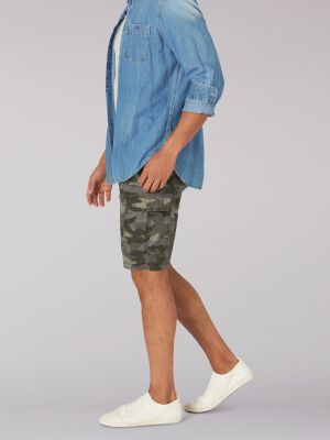 Mens Extreme Motion Crossroad Cargo Short:Woodland Camo:34 alternative view 2