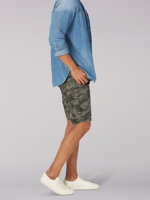 Mens Extreme Motion Crossroad Cargo Short:Woodland Camo:34 alternative view 3