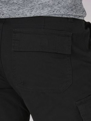 Men's Extreme Motion Carolina Cargo Short in Black alternative view 4