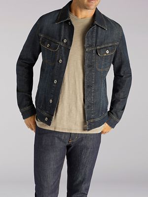 men's lee denim jacket