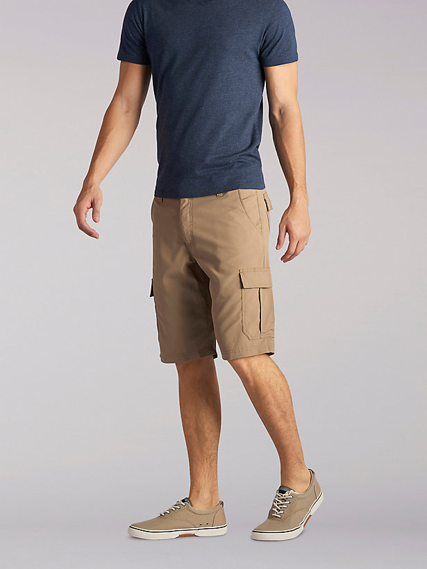 Comaba Mens Wash Relaxed Straight Relaxed-Fit Cargo Work Pants Boardshort
