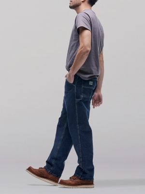 Men&rsquo;s Lee Carpenter Jean in Quartz Stone