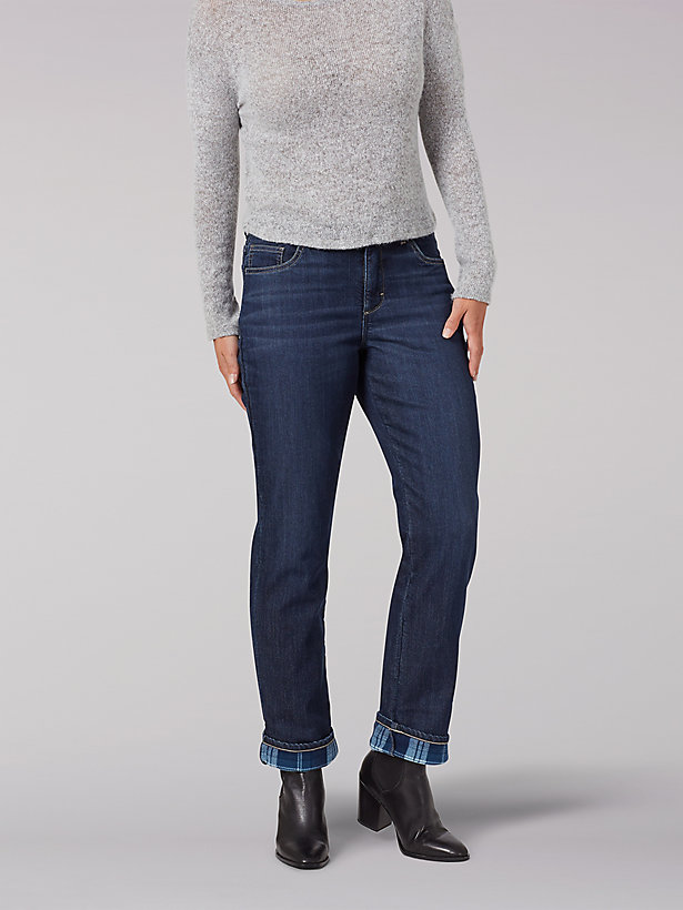 Women’s Relaxed Fit Fleece Lined Jean