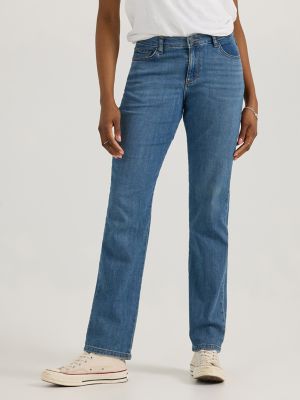lee jeans women's relaxed fit straight leg jean