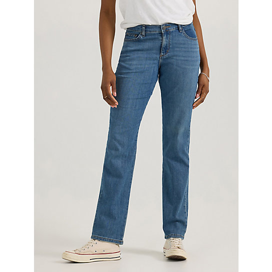 Women's Stretch Relaxed Fit Straight Leg Jean | Lee