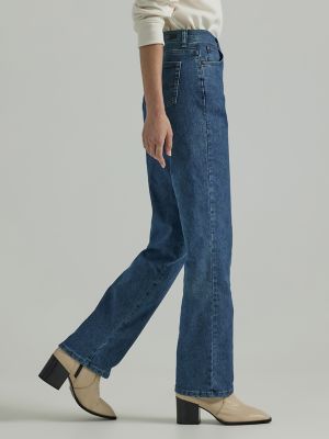 ReRock for Express - Blue Straight Leg Jeans Cotton