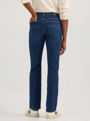 Women's Stretch Relaxed Fit Straight Leg Jean Women Lee®