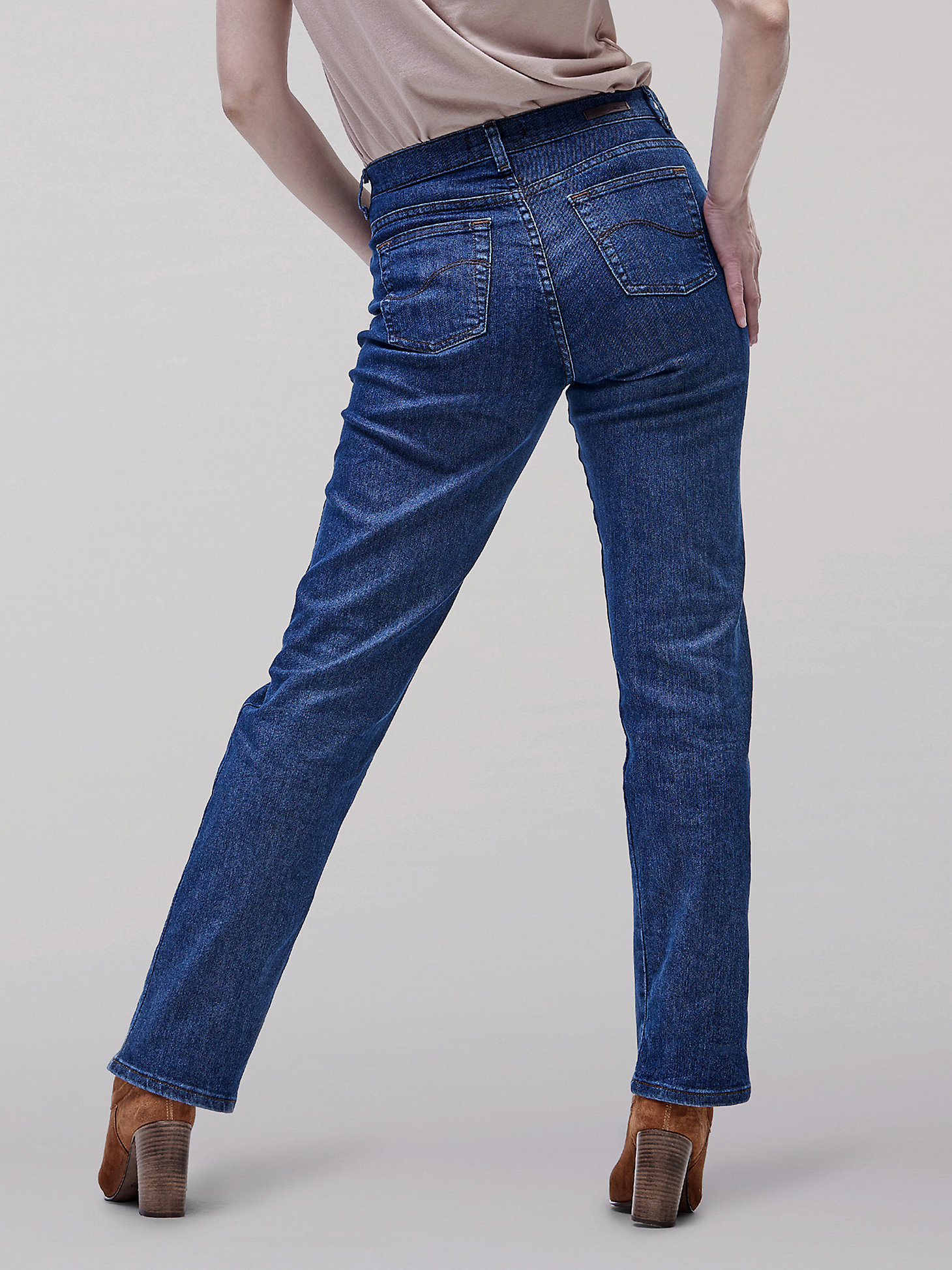 Women’s Original Relaxed Fit Straight Leg Jeans in Premium Rinse alternative view 2