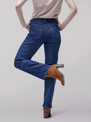 Women&rsquo;s Original Relaxed Fit Straight Leg Jeans in Premium Rinse alternative view 6