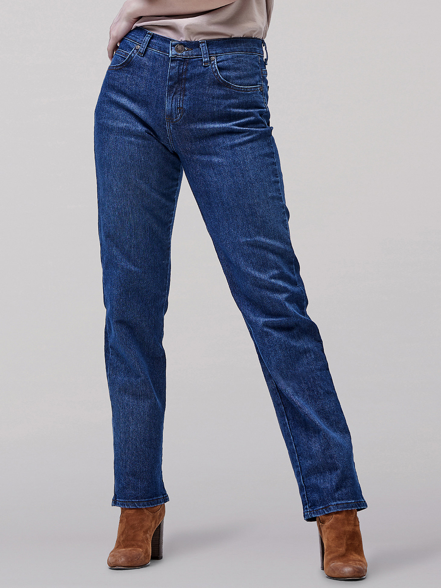 Women’s Original Relaxed Fit Straight Leg Jeans in Premium Rinse main view