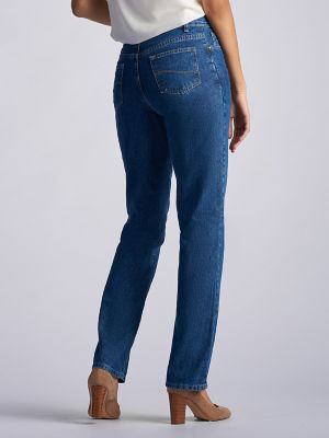 Womens Relaxed Fit Straight Leg Jean Lee®