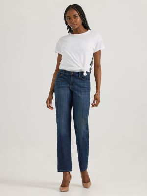 Lee Jeans: Women's 3054039 Bewitched Stretch Relaxed Fit Straight Leg Jeans